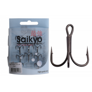 Крючки Saikyo тройн.7046BN 2X № 10 (10шт)